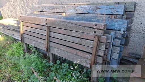 Części do samochodu STAR 266 - pakiet zawierający 10 poz. asort. (wg oddzielnego wykazu), w tym: kosz na kanister, ławki, pałąki, skrzynie ładunkowe 